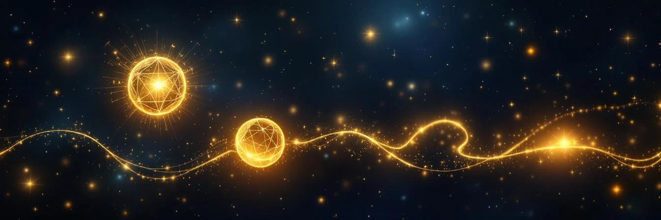 Mate bond romance, fated mates connected by a glowing mystical bond